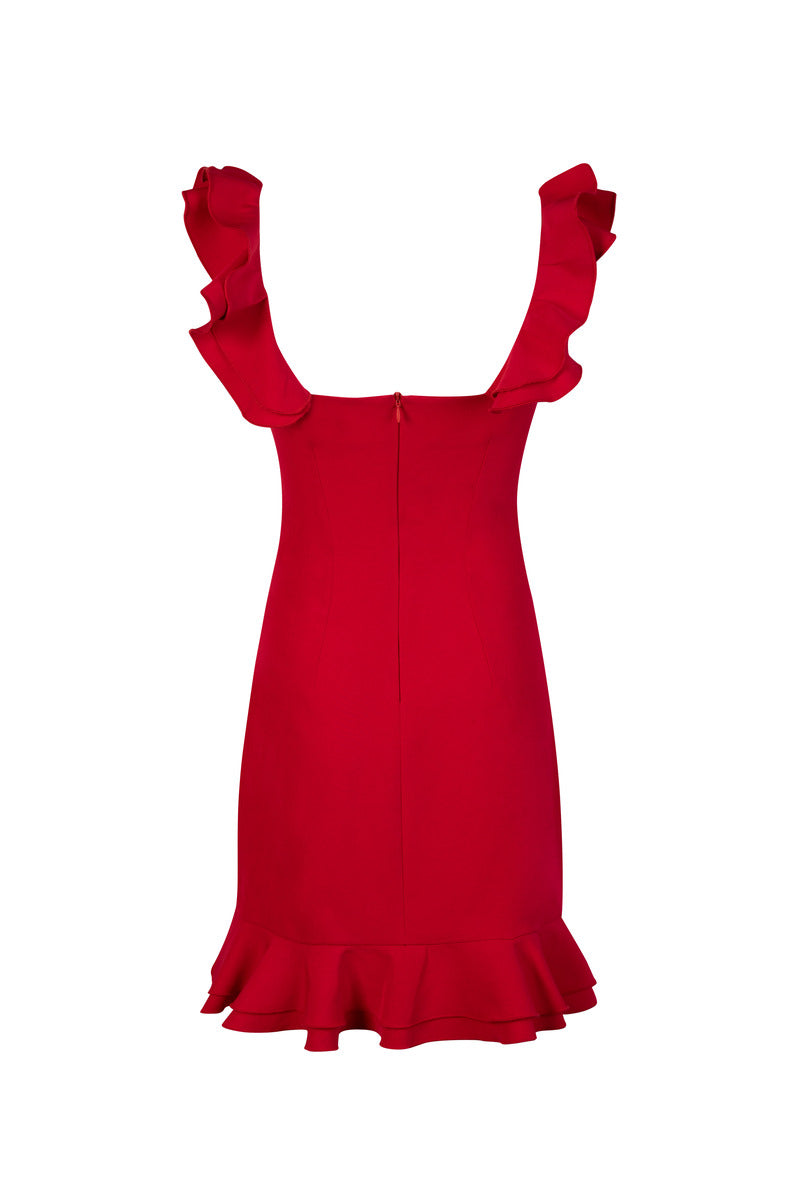 PENELOPE DRESS IN RED
