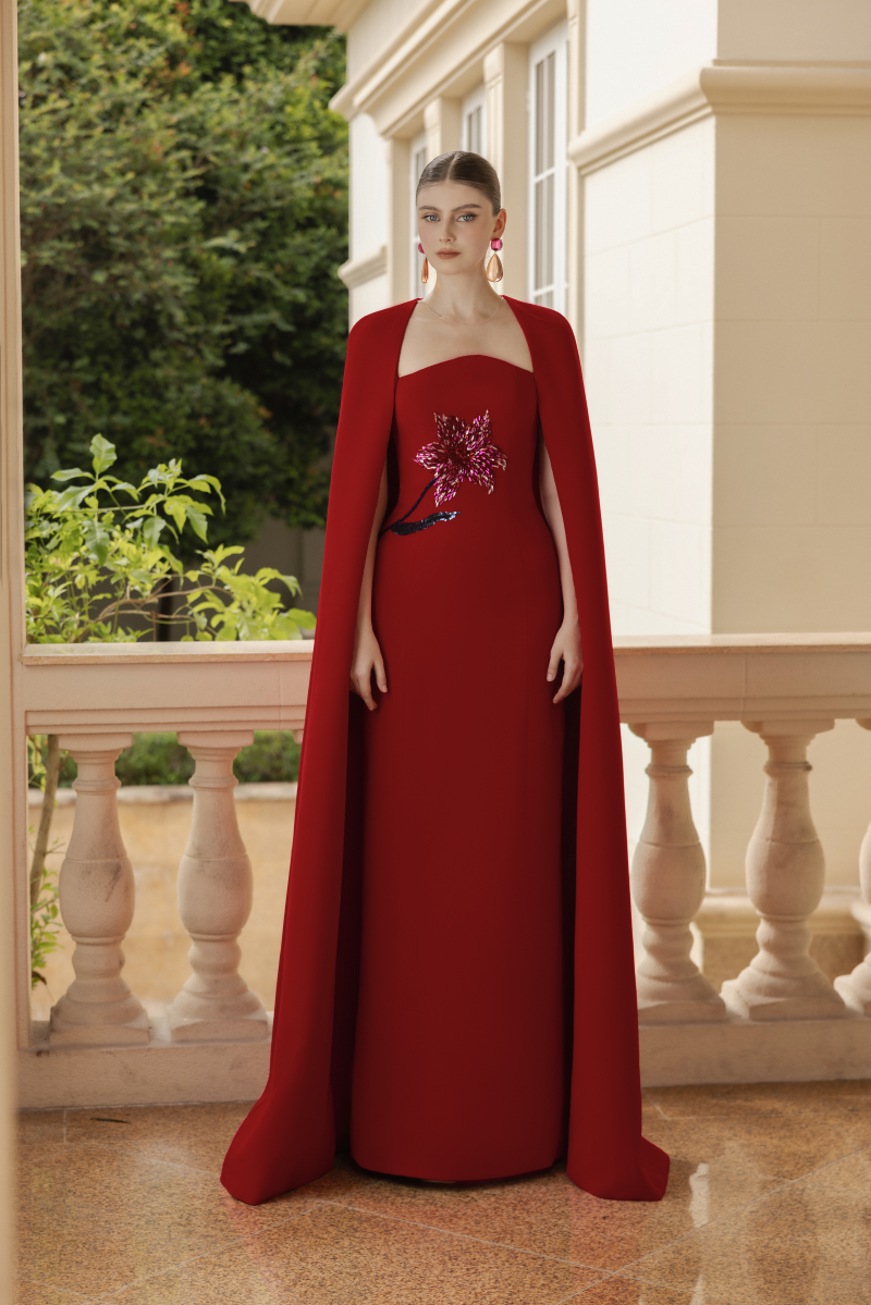 BÉATRICE CREPE GOWN