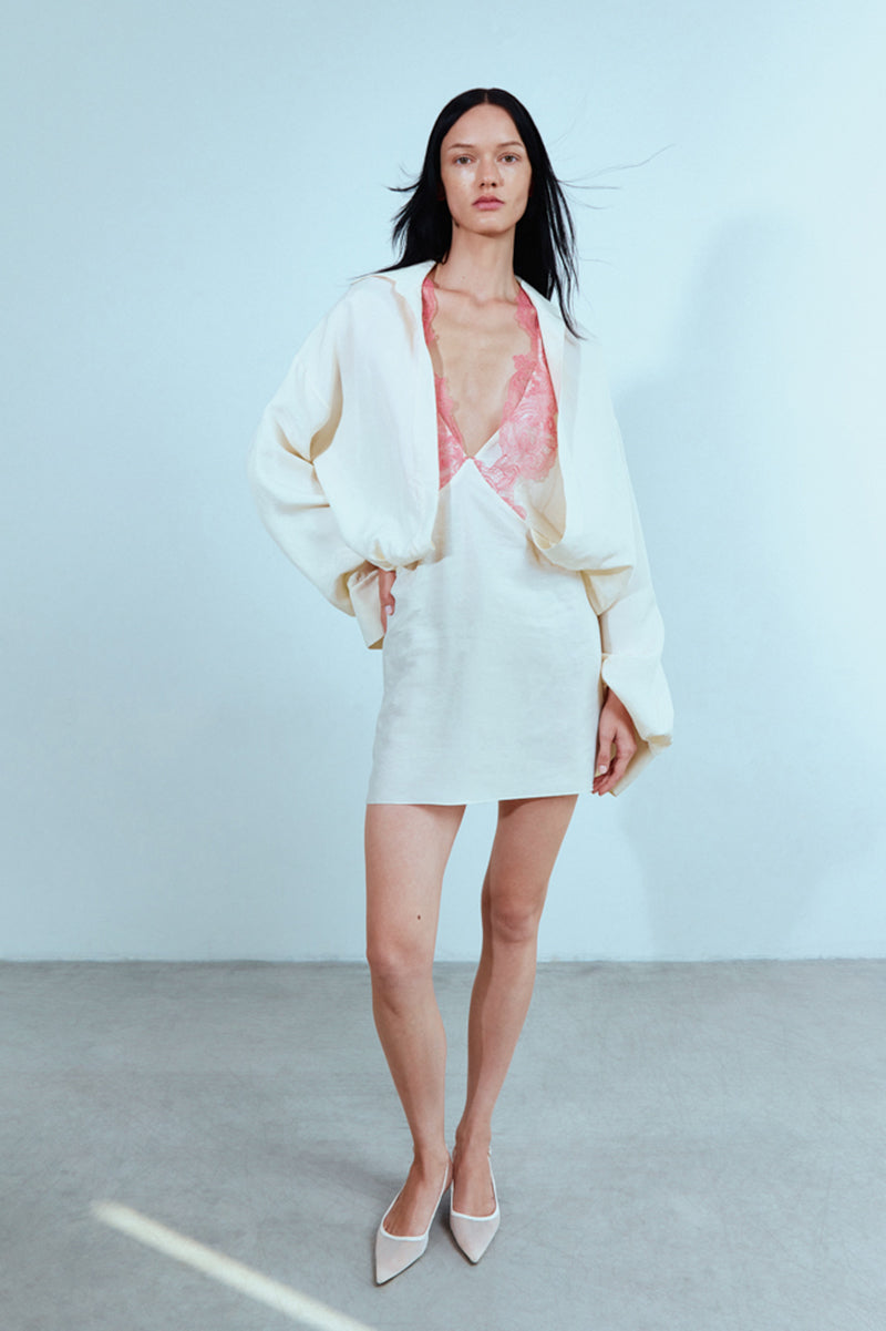 MILK MINI SHIRT DRESS