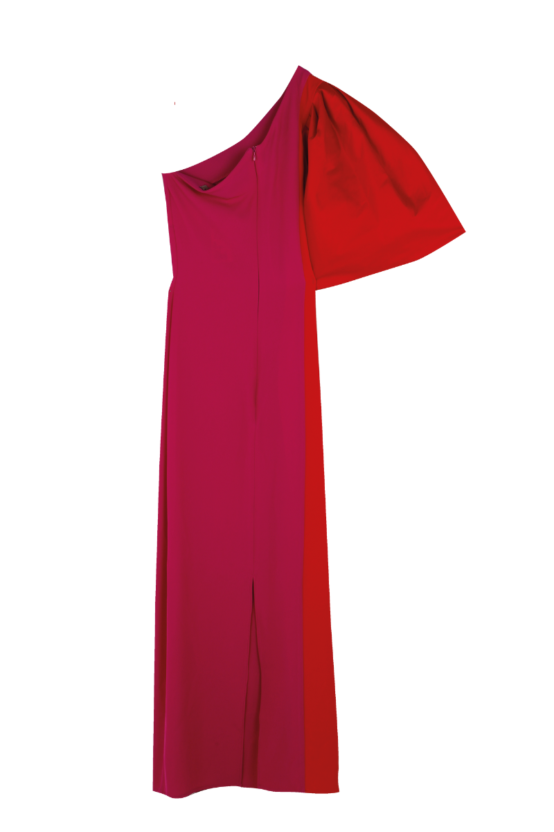 VARADERO BASIC MIDI DRESS IN PINK