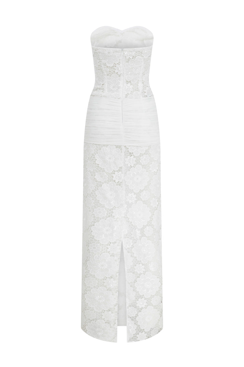IVORY BLOSSOM DRESS