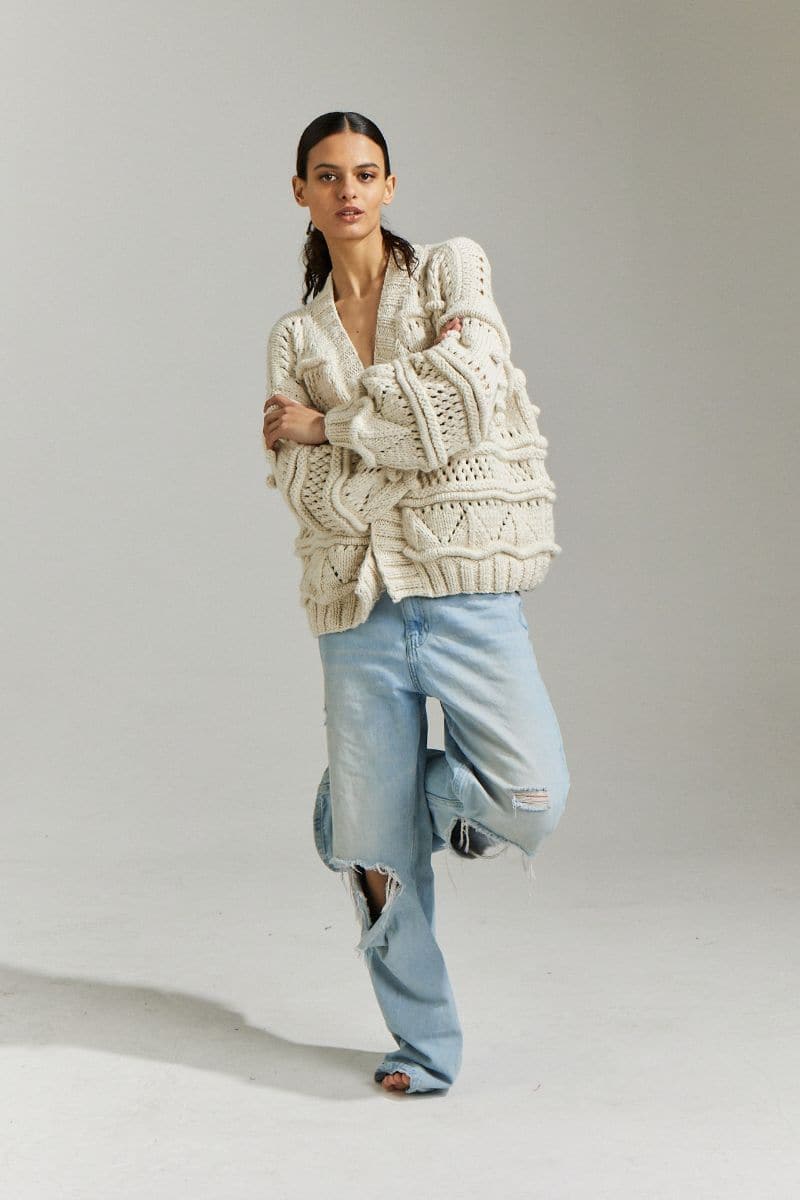 BRIGITTE BOMBER CARDIGAN