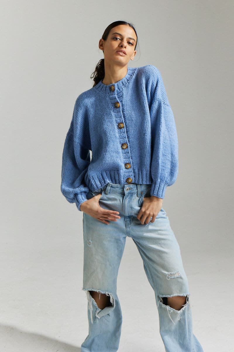 FRENCHIE MIDI CARDIGAN
