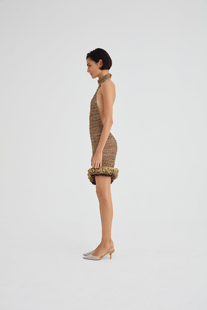 AMBAR CROCHET ARTISANAL CROCHET DRESS
