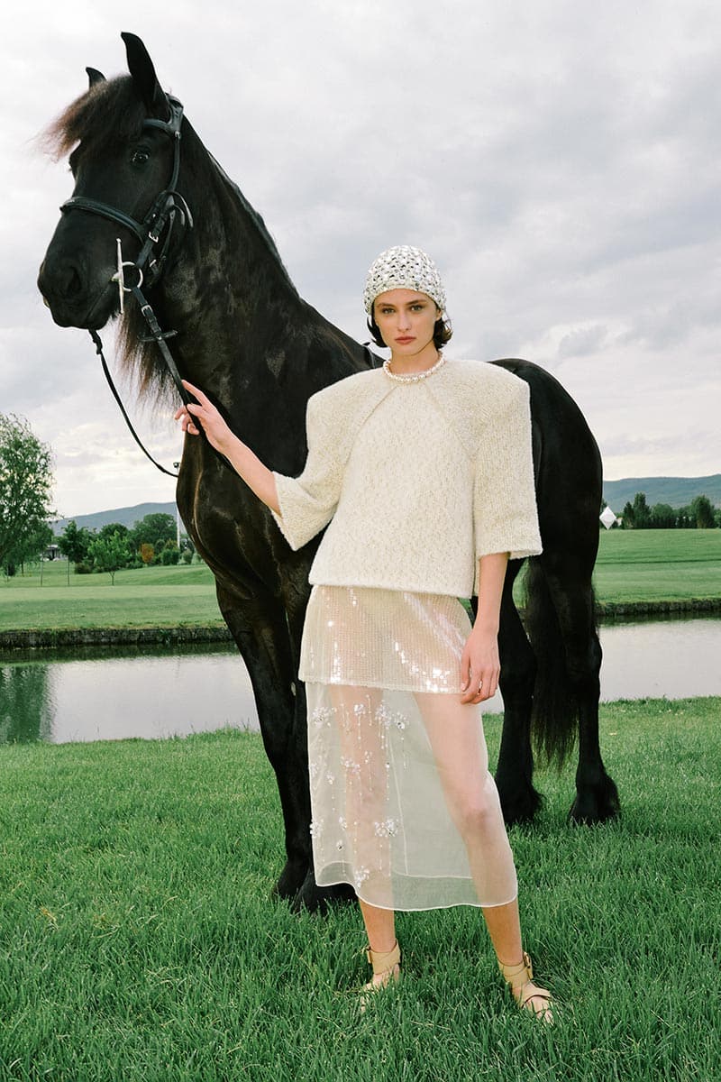 DELILAH WHITE BOX SHOULDER SWEATER