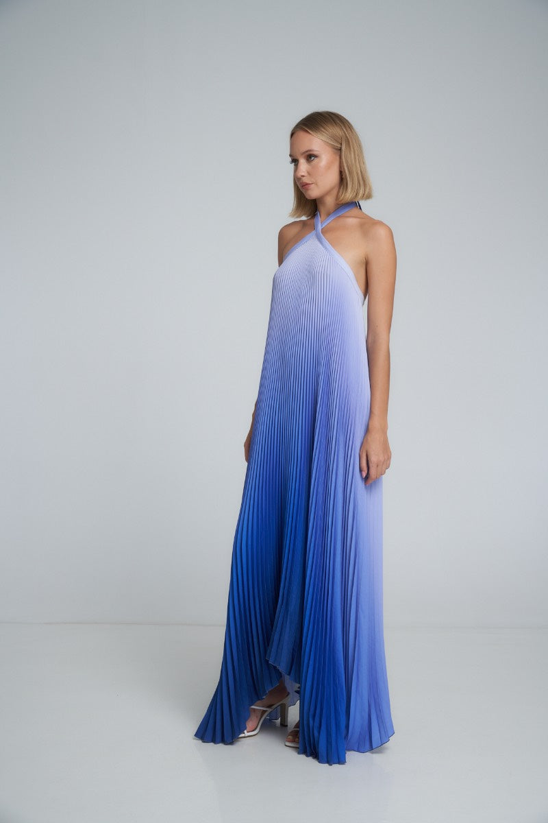 DEESSE GOWN IN OCEAN
