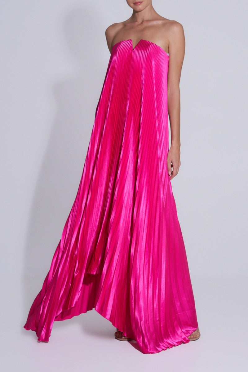 BLACK TIE GOWN IN FOXGLOVE