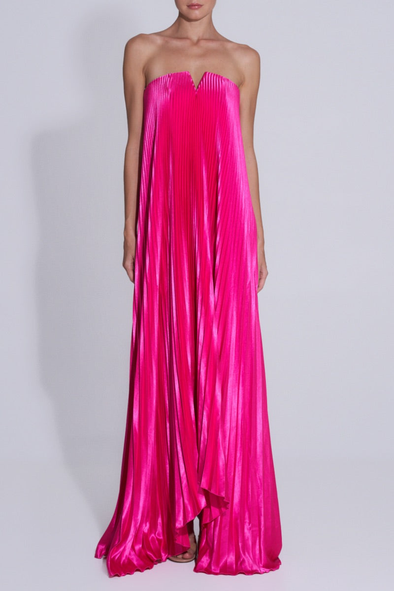 BLACK TIE GOWN IN FOXGLOVE
