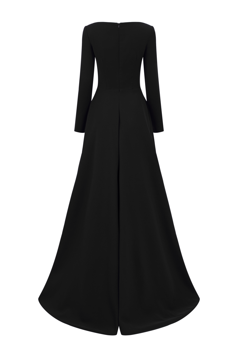 BLANCHE CREPE GOWN
