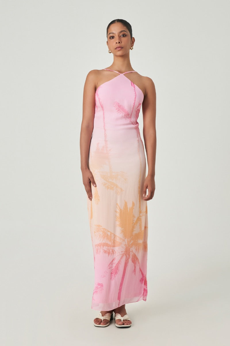 RONDA DRESS IN AFTERGLOW