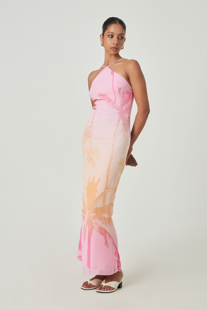 RONDA DRESS IN AFTERGLOW