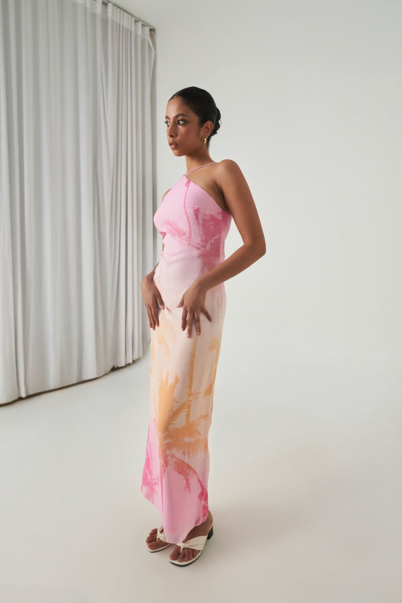 RONDA DRESS IN AFTERGLOW