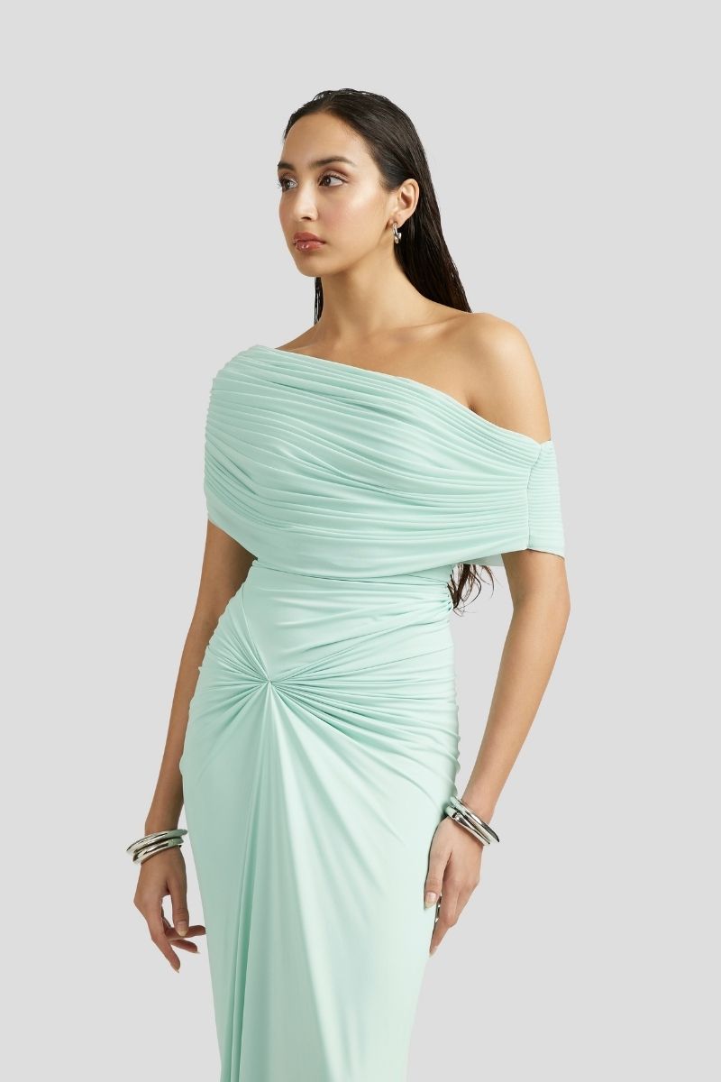KATYA MAXI DRESS IN MINT