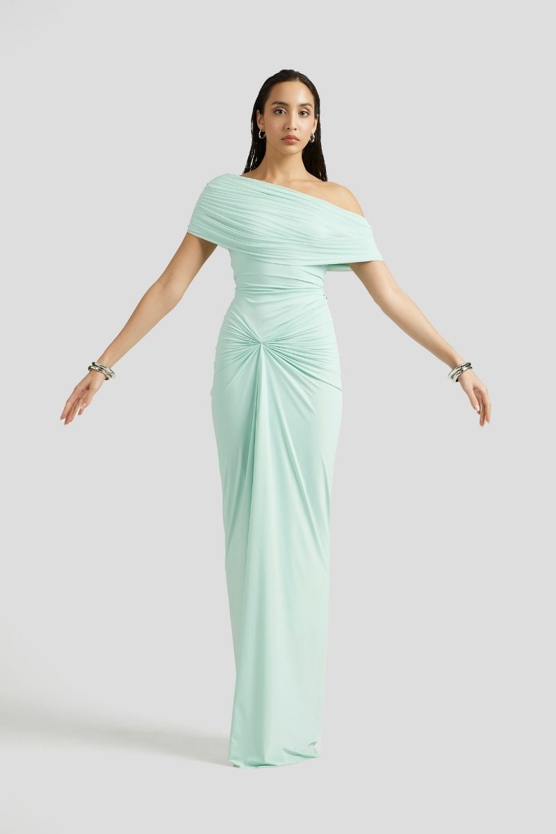 KATYA MAXI DRESS IN MINT