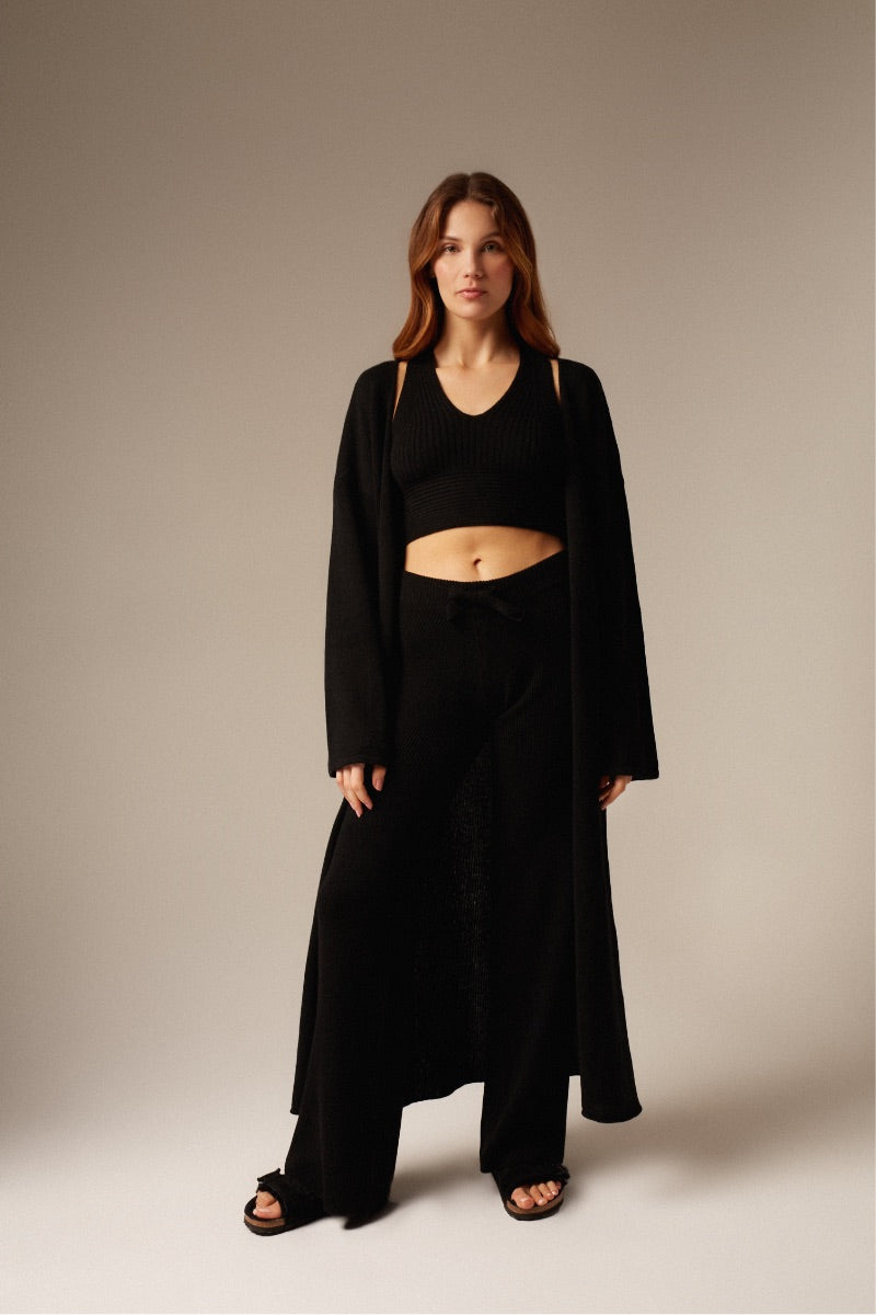 NINA CARDIGAN IN BLACK