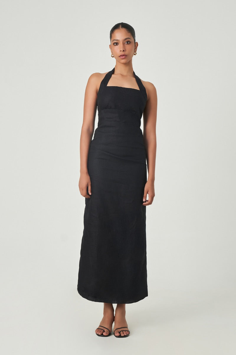 JILLIANE DRESS IN BLACK