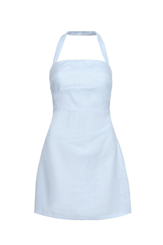 LUCIA DRESS IN ICE BLUE