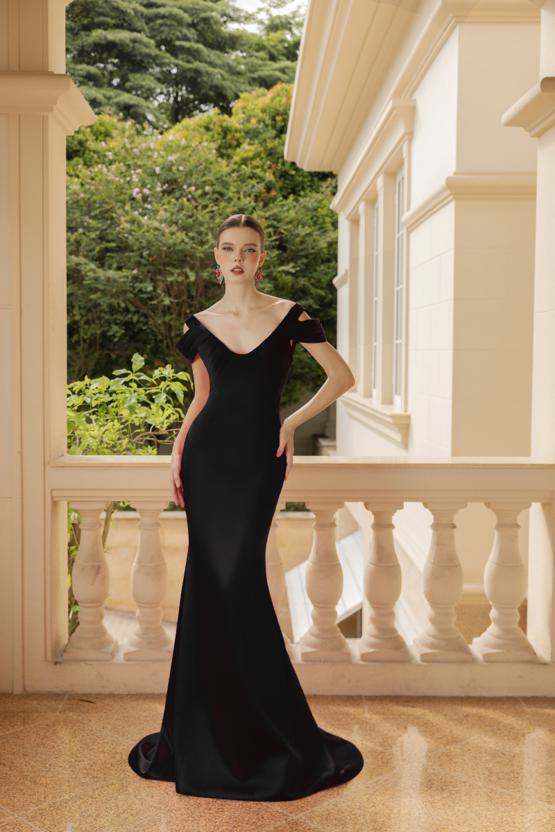 ESTELLE TAFFETA GOWN