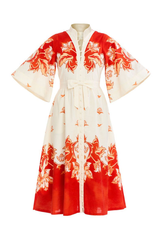 CARMEN MIDI DRESS