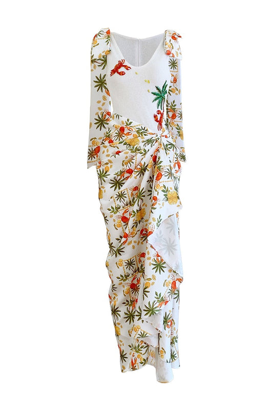 LUSH EDEN MIDI DRESS