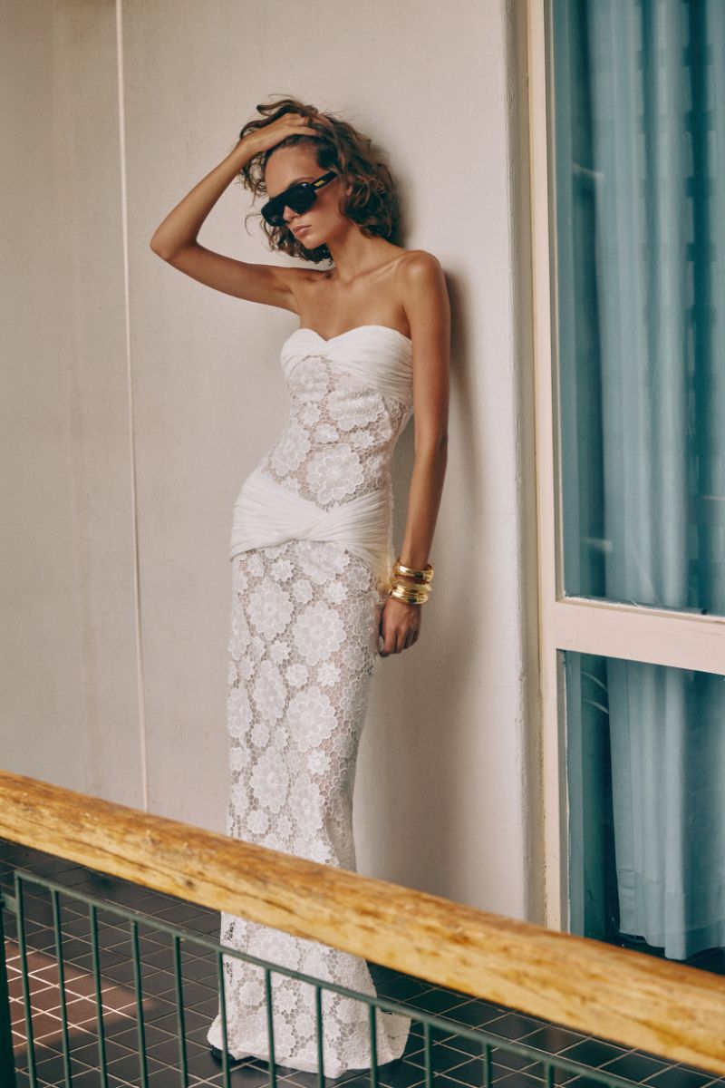 IVORY BLOSSOM DRESS