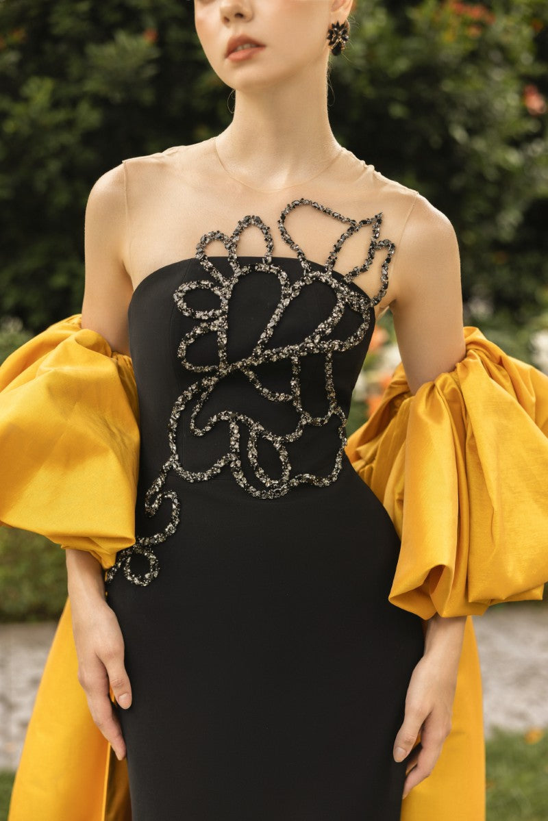 AMÉLIE CREPE GOWN