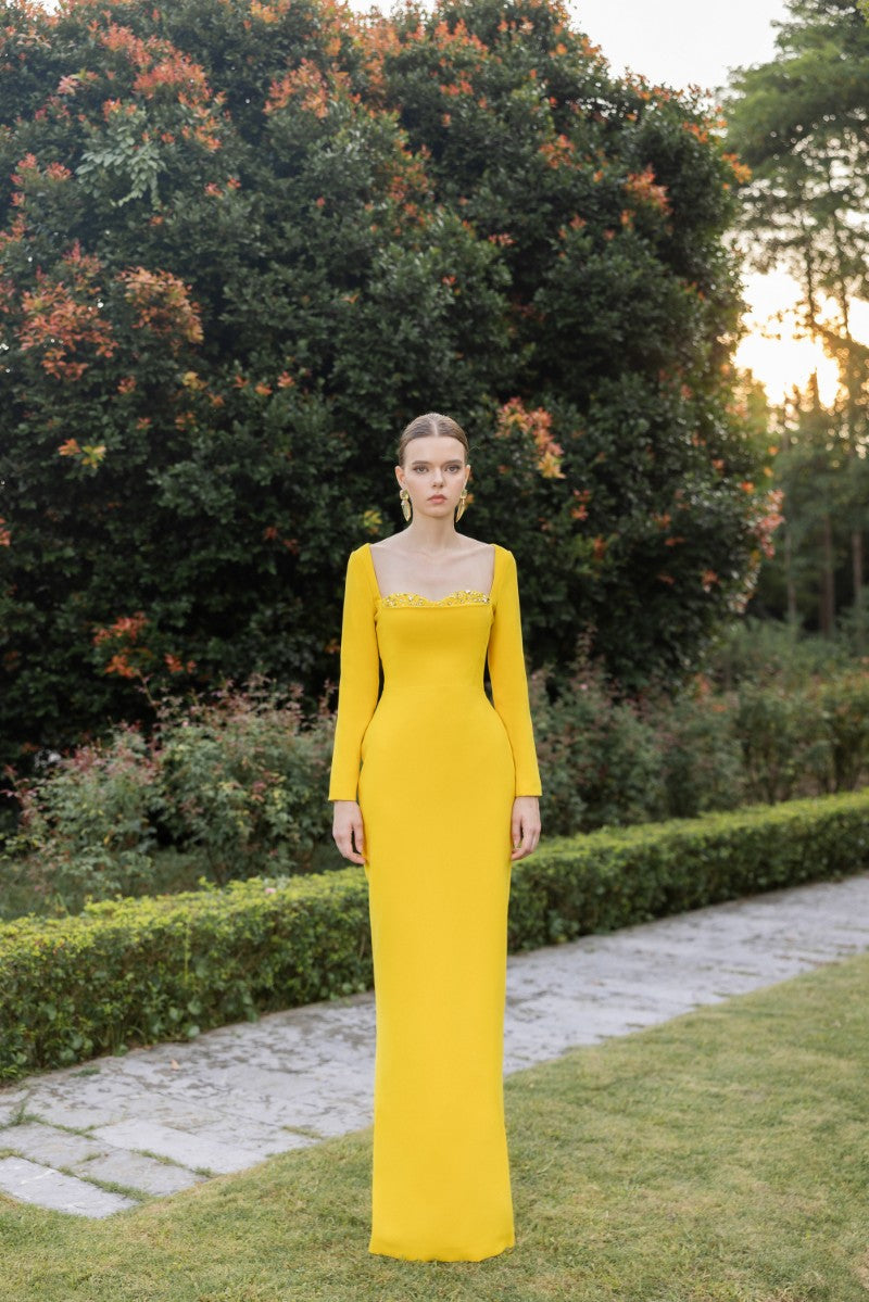 ELISE CREPE GOWN