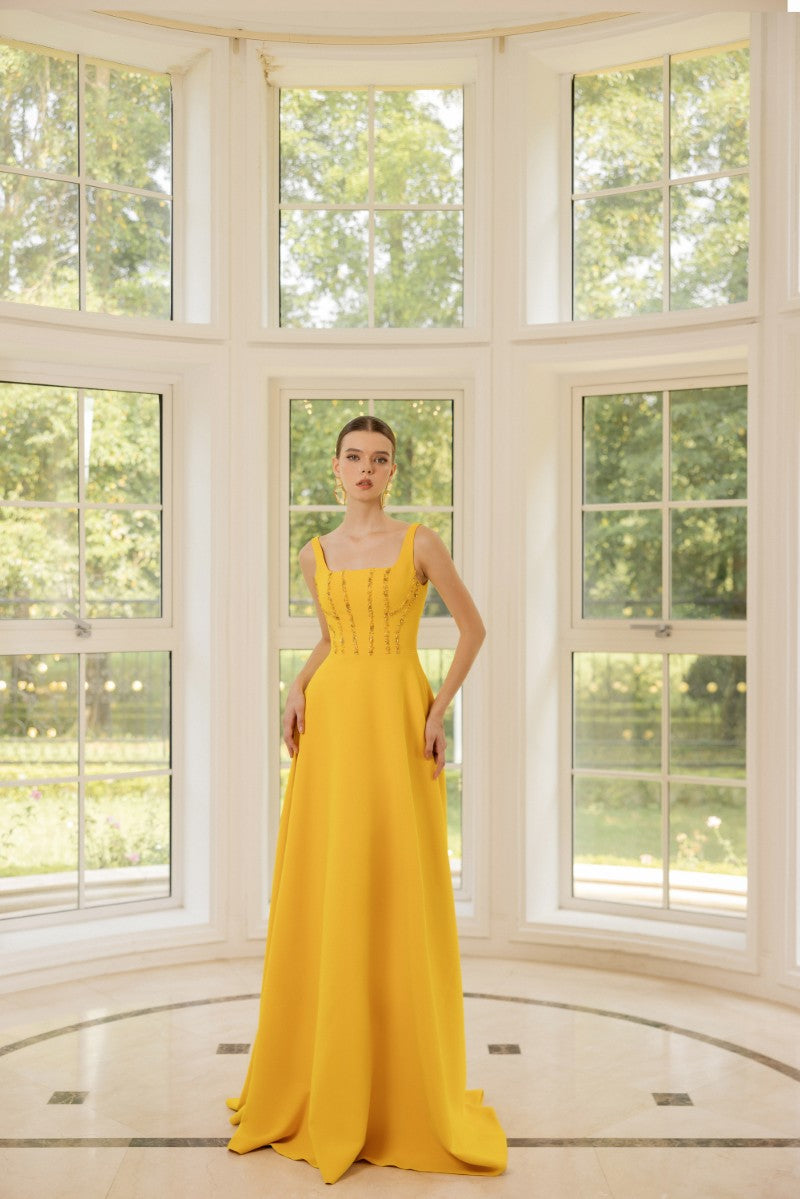 SOPHIE CREPE GOWN