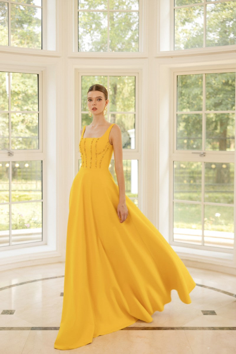 SOPHIE CREPE GOWN