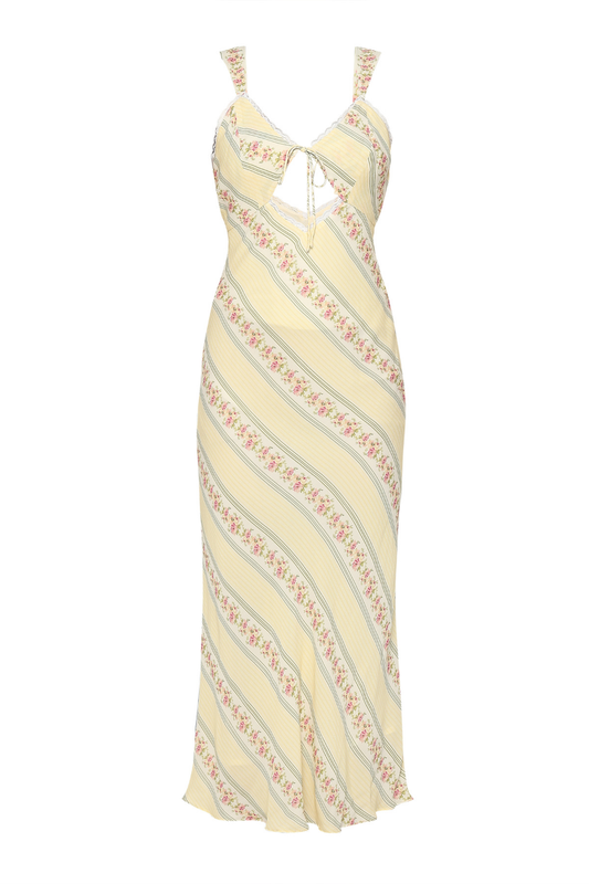 MILA MAXI DRESS IN FLORAL TRAIL