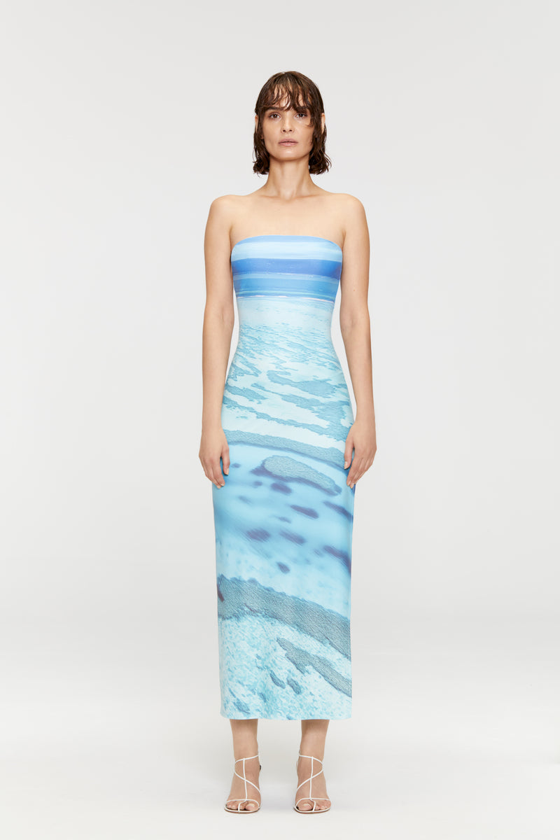 LAGOON MIDI DRESS