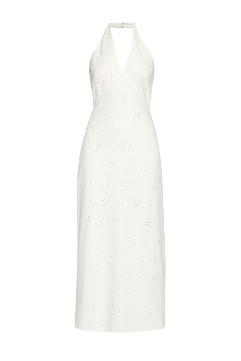 TURIN DRESS IN OFF WHITE