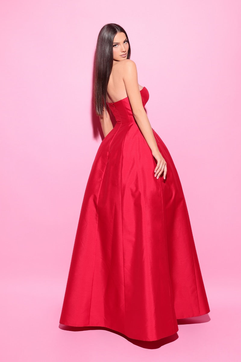 OLIMPA DRESS IN RED
