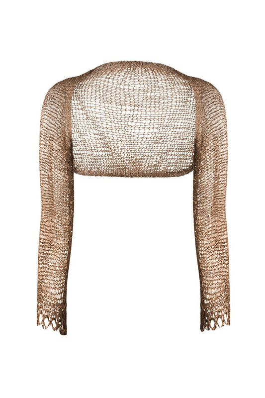 ROSE GOLD CHAIN BOLERO SHRUG