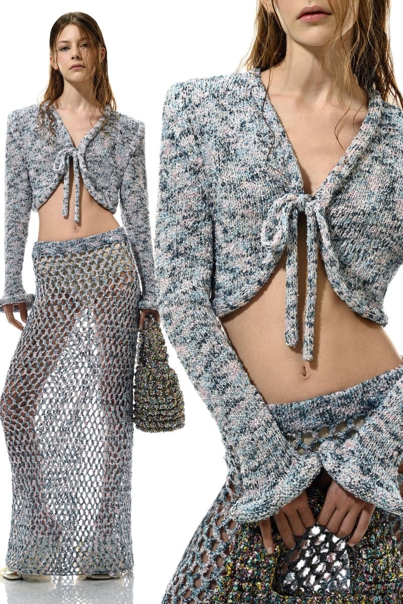 SIRENA CARDIGAN IN BLUE