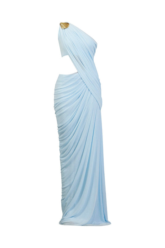 AURORA BLUE MAXI DRESS