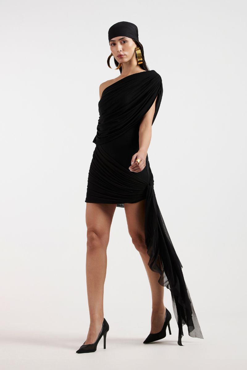 JOCELYN BLACK MINI DRESS