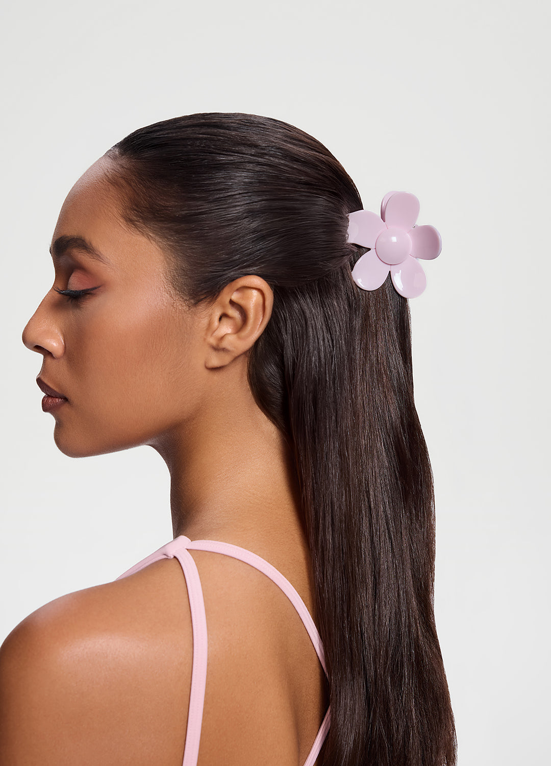 Pince à cheveux en forme de fleur