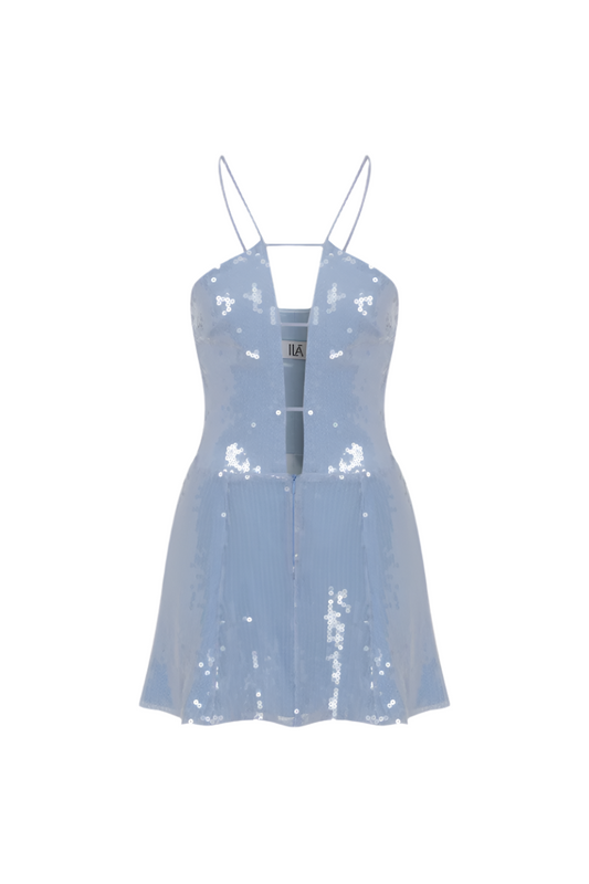 EMMA DRESS IN BLUE
