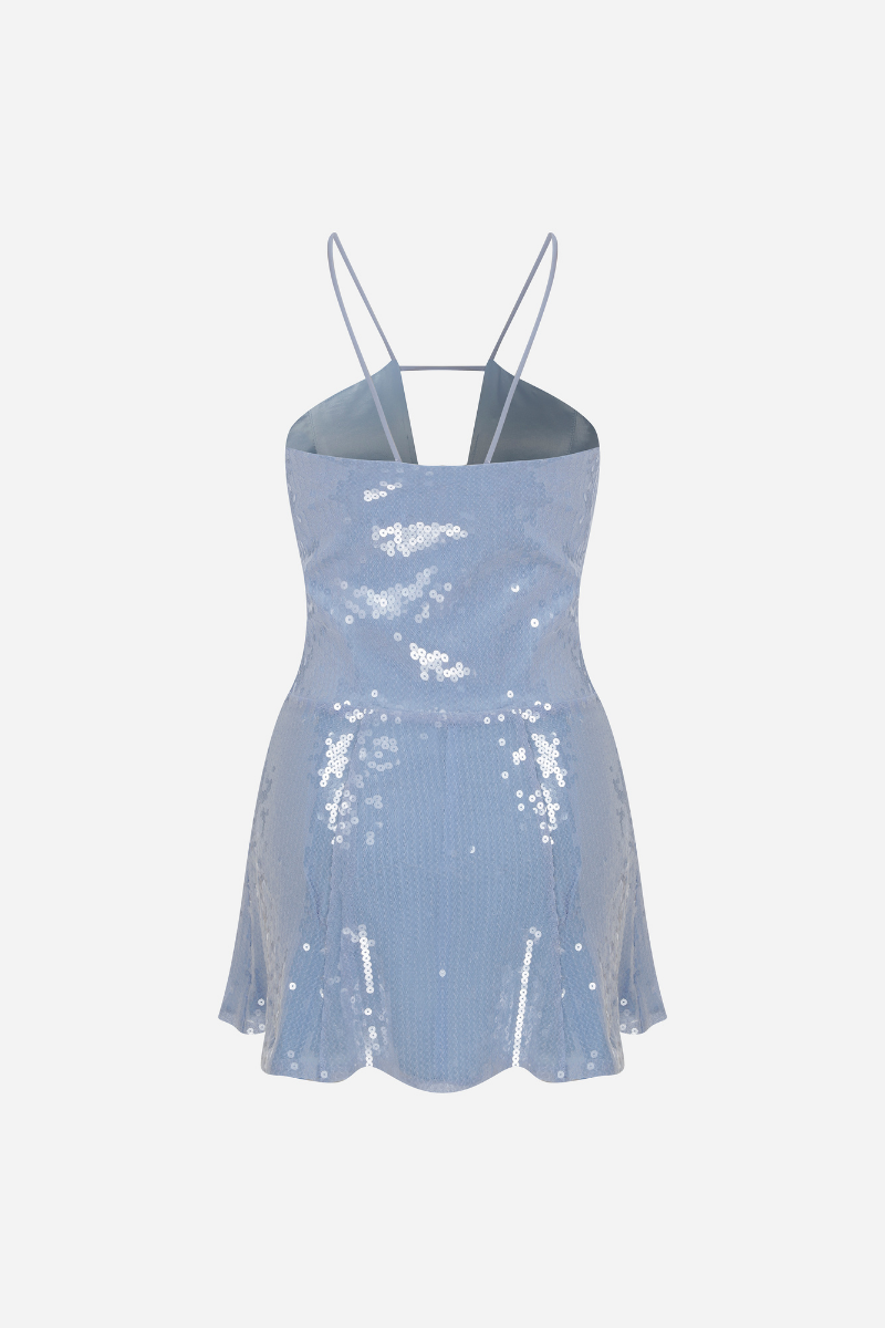 EMMA DRESS IN BLUE