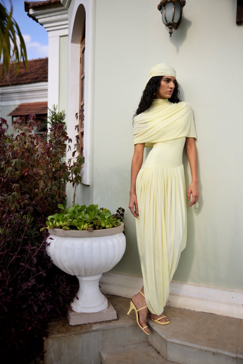 PENELOPE YELLOW MAXI DRESS