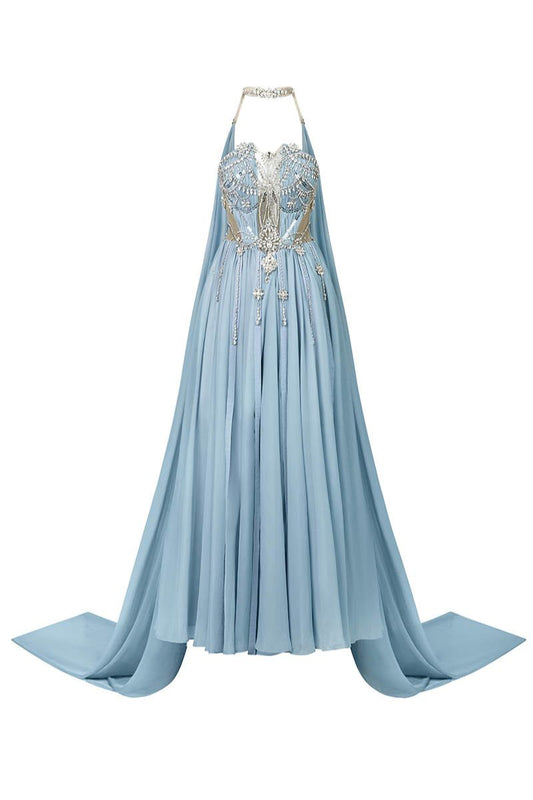 VENUS GOWN IN BLUE