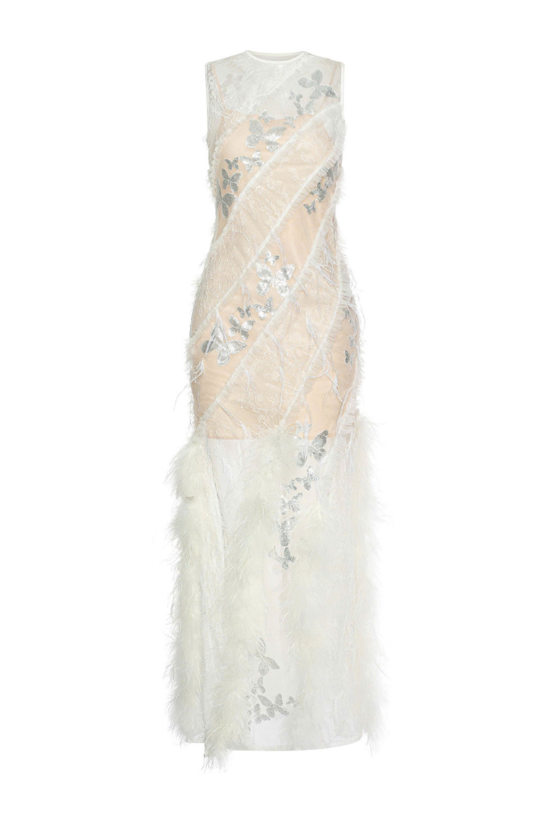 DULCIE WHITE MAXI DRESS