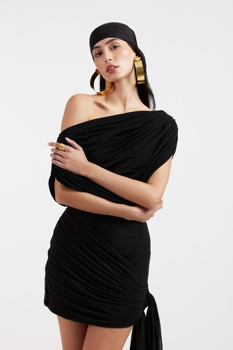 JOCELYN BLACK MINI DRESS