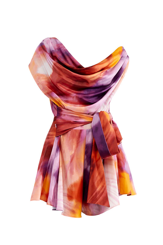 EDAH ROMPER IN DANDI PRINT