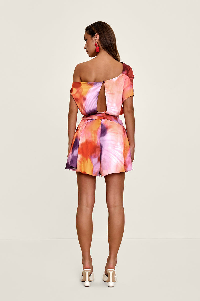 EDAH ROMPER IN DANDI PRINT