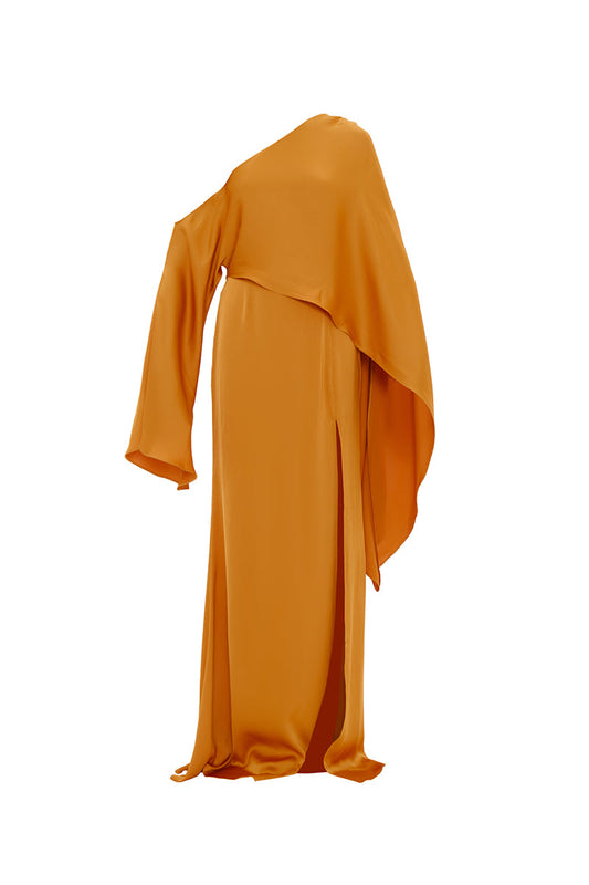 LEENA FULL LENGTH DRESS IN GOLD