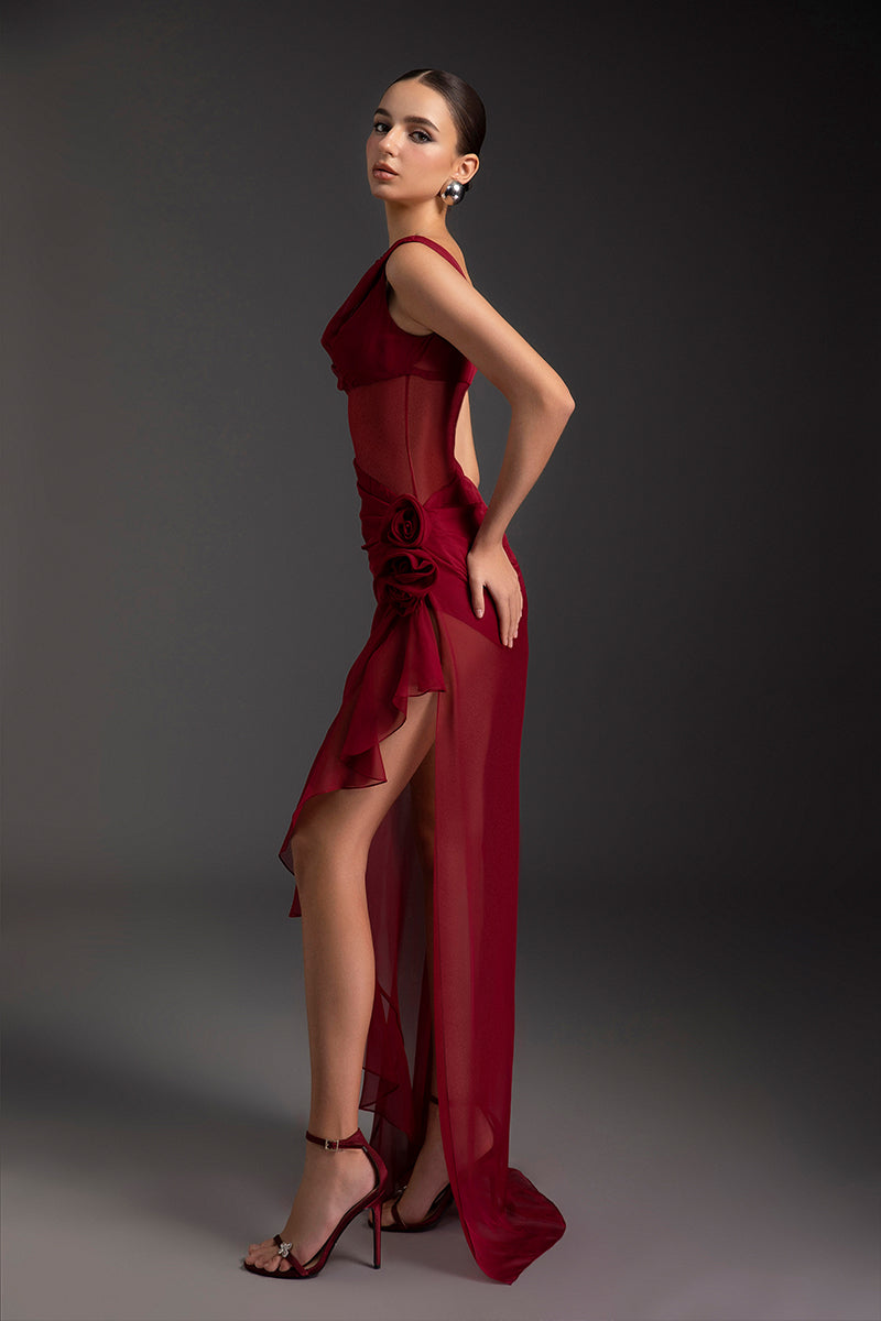 FLAMING MUSE GOWN