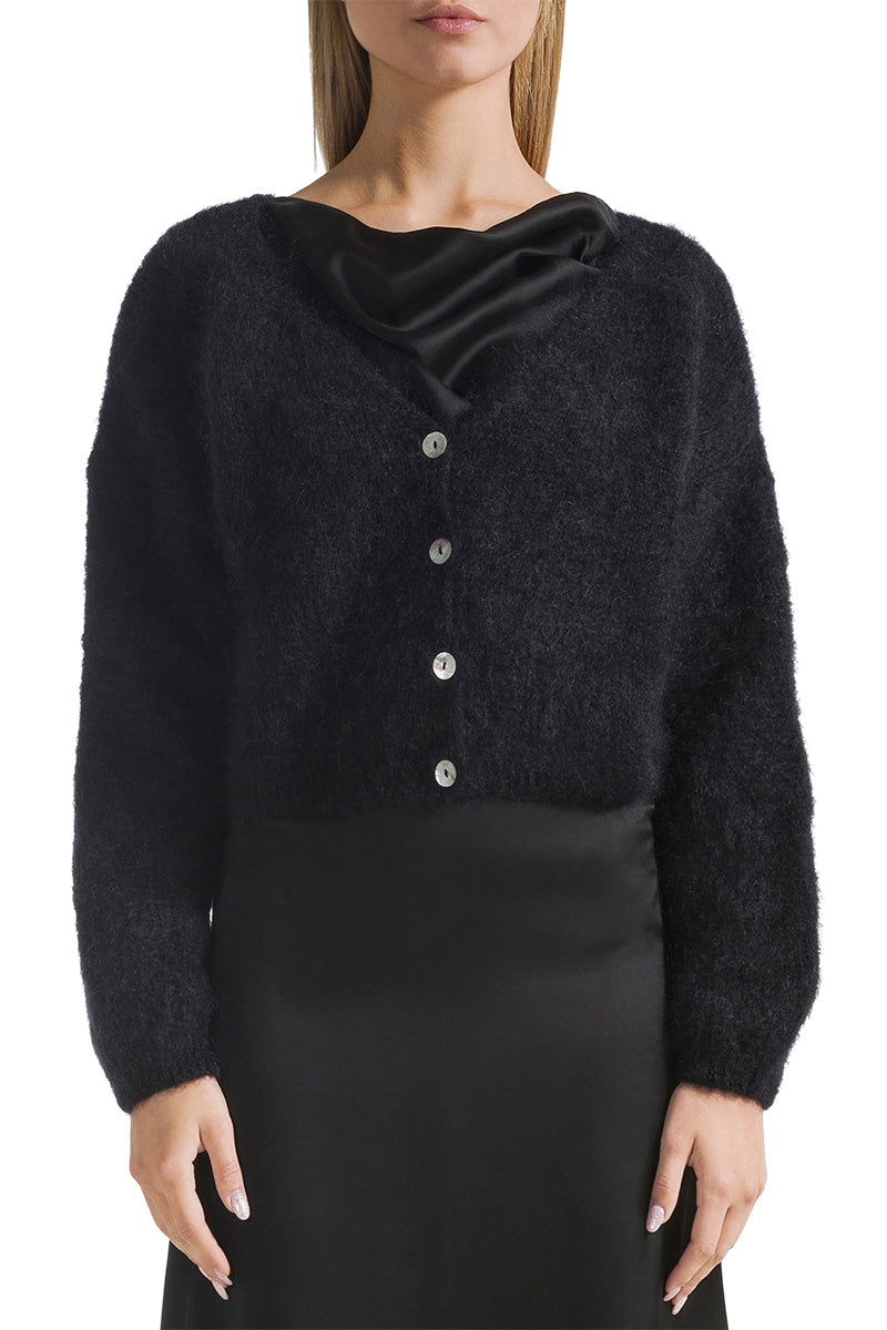 CORNELIA CROPPED IN BLACK