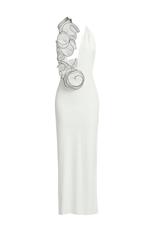 HOPE V NECK MAXI DRESS